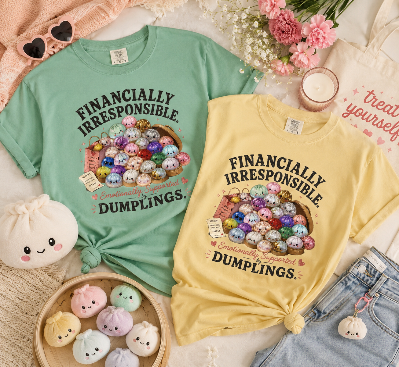 Financially Irresponsible Dumplings T-Shirt - Unisex