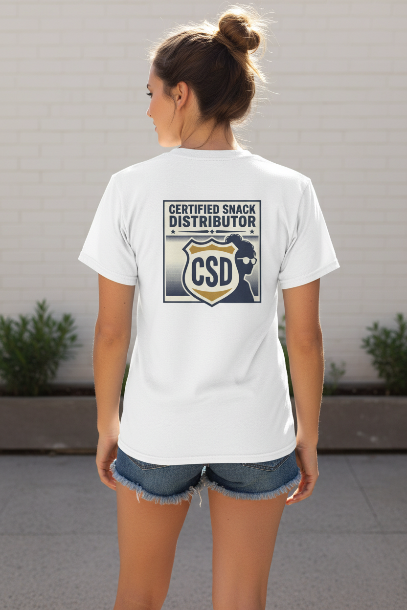 Certified Snack Distributor Tee - Back